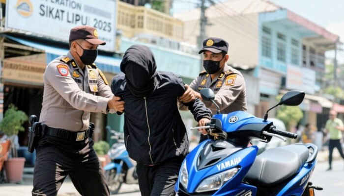 Operasi Sikat Lipu 2025: Polres Wajo Ringkus Pelaku Curanmor di Pitumpanua