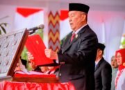 Ketua DPRD Wajo Firmansyah Perkesi, Bacakan Naskah Proklamasi pada Upacara HUT ke-80 RI