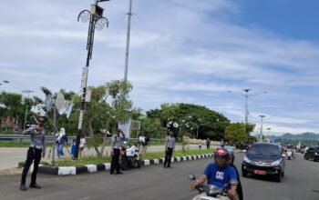 Dukung Kelancaran Puncak Acara Sandeq Silumba 2025, Dinas Perhubungan Sulbar Kerahkan ki Personel LLAJ di Jalan Arteri Mamuju