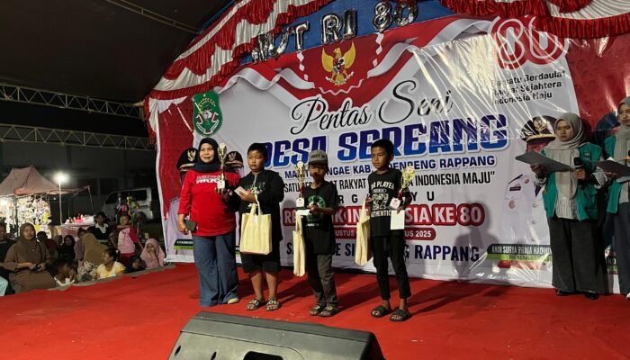 UPT SDN 2 Sereang Raih ki Segudang Prestasi di Ajang Pentas Seni HUT RI ke-80 Tingkat Desa Sereang