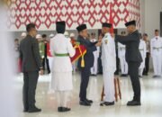 Gubernur Sulbar Kukuhkan ki 69 Paskibraka Provinsi, Siap Jalankan Tugas Upacara HUT RI