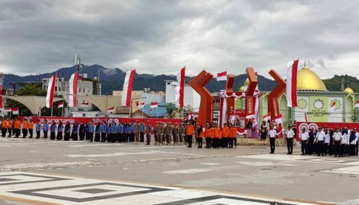 Sentuhan Digital Diskominfo Sulbar, Jadi Akses Masyarakat Menyaksikan Upacara HUT RI di Pantai Manakarra