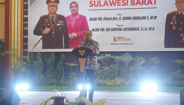 Malam Kenal Pamit Kapolda Sulbar: Gubernur Suhardi Duka Harap ki Irjen Pol Adi Geriyan bisa Bawa Sulbar ke Arah yang Lebih Baik