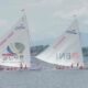 Gubernur Sulbar Saksikan 55 Perahu Sandeq Merapat di Garis Finis Etape IV Sandeq Silumba 2025