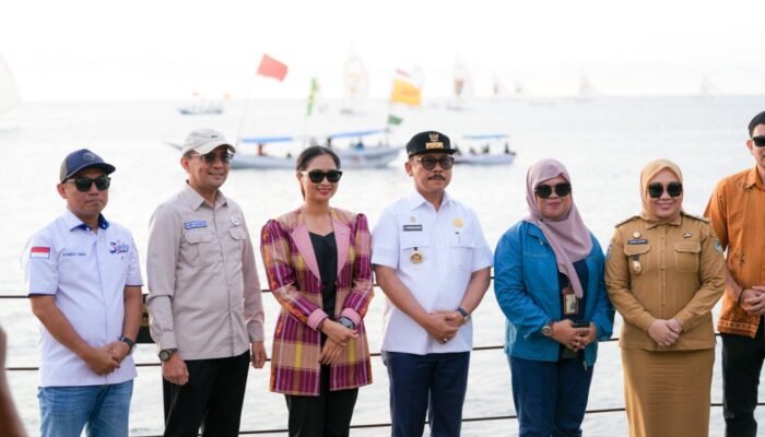 Gubernur SDK dan Wamenpar Apresiasi ki Kegigihan Passandeq di Etape Terakhir Mengelilingi Pulau Karampuang Mamuju
