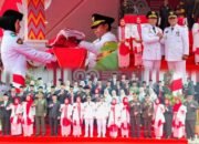 Peringatan HUT ke-80 RI di Wajo Berlangsung Khidmat, Bupati Andi Rosman Inspektur Upacara, Wabup Baso Rahmanuddin Hadir Mendampingi