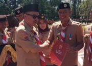 Wabup Sinjai Hadiri ki Apel Besar Hari Pramuka ke-64 Tingkat Provinsi Sulawesi