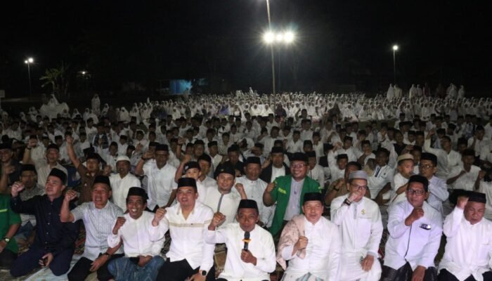 Bupati Syaharuddin Hadir ki Bersama Ulama dan Santri dalam Doa Keselamatan Bangsa