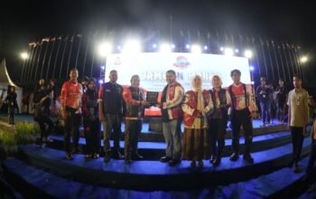 157 Bikers se-Indonesia Finish di Makassar, Munafri-Aliyah Sambut ki dengan Jamuan Makan Malam