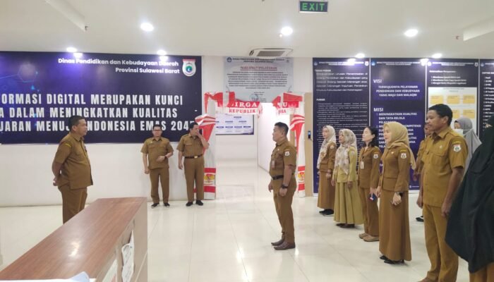 Wujudkan Lingkungan Kerja Kondusif, Disdikbud Sulbar Optimalkan ki Sistem Keamanan dengan Jaga Malam
