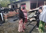 Kodong, Rumahnya Sangkala Hangus Terbakar, Belum pi Diketahui Penyebabnya