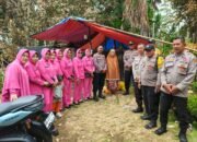 Polsek Kajang dan Bhayangkari Salurkan ki Bansos Kepada  Korban Kebakaran