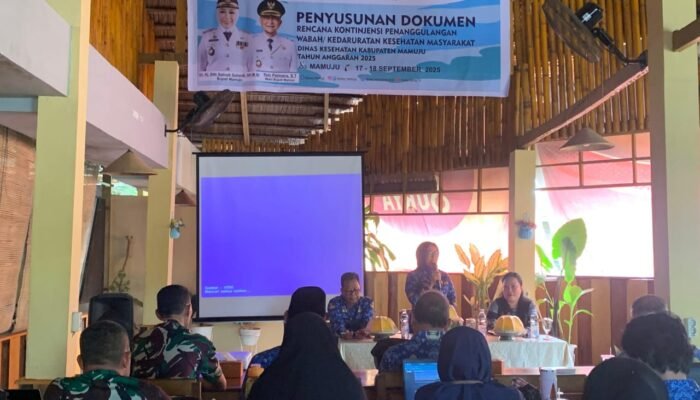 Pemprov Sulbar dan Pemkab Mamuju Susun ki Rencana Kontinjensi Hadapi Wabah Penyakit Emerging