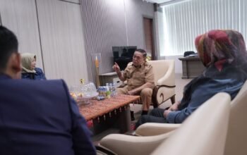 Wagub Sulbar Terima ki Audiens Rektor Unasman, Bahas Sinergi Dunia Pendidikan untuk Kemajuan Daerah