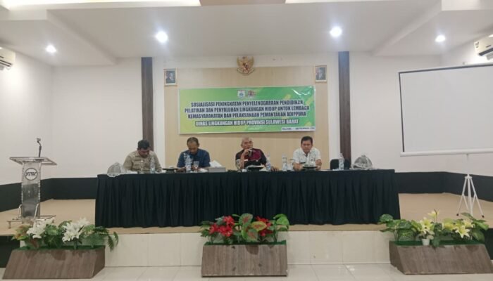 DLH Sulbar Gelar ki Sosialisasi Pendampingan dan Pembinaan Adipura di Kabupaten Majene