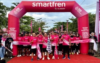 Smartfren Gelar ki Fun Run di Bulukumba,  Diikuti Ratusan Peserta