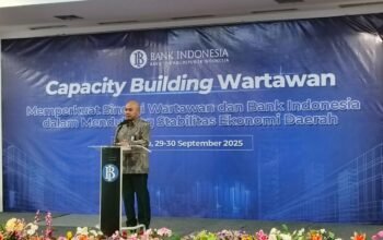 Perkuat Sinergi dengan Insan Pres, Perwakilan Bank BI Sulbar Gelar Capacity Building Wartawan