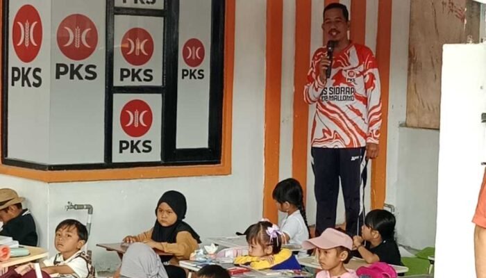 DPD PKS Sidrap Gelar Lomba Mewarnai Tingkat TK dalam Rangka Musda ke-VI