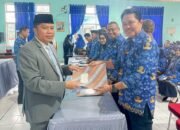Porei, Disdik Sinjai Gelar Penandatanganan Pakta Integritas Penyerahan Soal dan Kisi-Kisi Ujian Sekolah Tahun Pelajaran 2024/2025