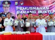 Polda Sulsel Musnahkan 44 Kg Sabu Hasil Ungkapan Polres Parepare
