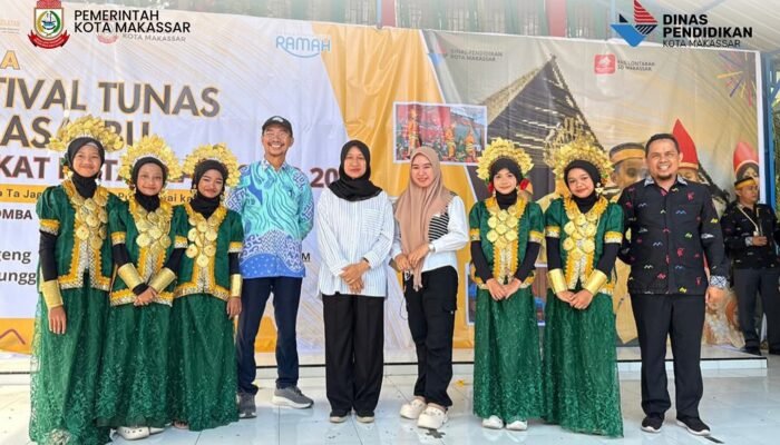 Kadisdik Makassar Didampingi ki Kabid SD Hadiri Kegiatan Tunas Bahasa Ibu Tingkat Kota Makassar 2025
