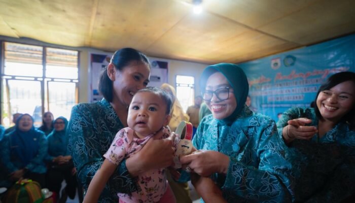 Gerakan Cinta Posyandu, TP PKK dan Dinkes Sulbar Perkuat ki Kolaborasi di Posyandu Buntubuda