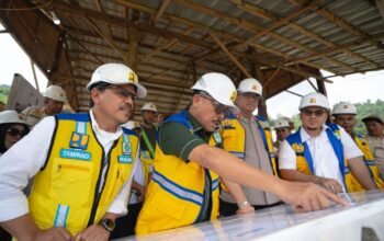 Gubernur Suhardi Duka Tinjau ki Proyek Bendungan Budong-budong, Target Rampung 2027