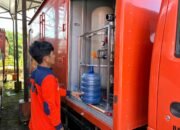 BPBD Sulbar Lakukan mi Percobaan Perdana Pengelolaan Air Layak Minum di Kendaraan Water Treatment