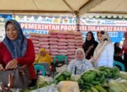 Distapang Sulbar Kembali ki Melaksanakan Gelar Gerakan Pangan Murah di Taman Karema Mamuju