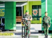 Upacara Bendera 17-an di Kodim 1406/Wajo: Dandim Bacakan Amanat Pangdam XIV/Hasanuddin, Teguhkan Semangat Pengabdian Prajurit