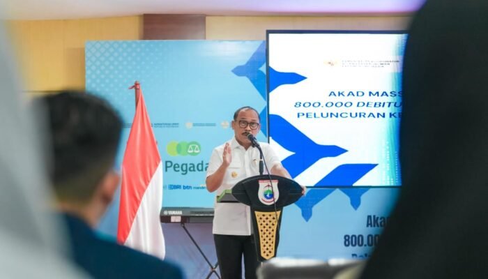 Gubernur Hadiri ki Acara Lokal Akad Massal KUR, Ingatkan UMKM Pentingnya Jaga Komitmen