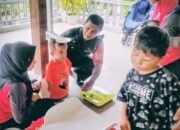 Babinsa Koramil 1406-06/Pammana Dampingi Kegiatan Posyandu di Desa Kampiri