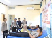 Hari Jadi Humas Polri ke-74, Polres Bulukumba Gelar ki Donor Darah