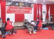 Setetes Darah untuk Kemanusiaan, Polres Wajo Gelar Donor Darah di HUT Humas Polri ke-74