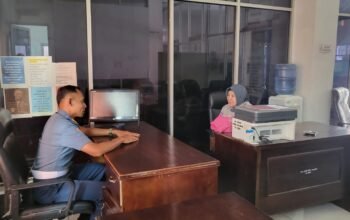 BPBD Sulbar Terima Kunjungan Lanal Mamuju, Minta ki Dukungan Air Bersih untuk Kebutuhan Operasional Kantor