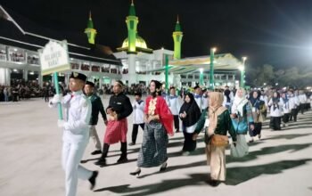 Kafilah Sulbar Ikuti ki Pembukaan STQH Nasional ke-28 di Kendari, Murdanil: Momen Kebanggaan untuk Daerah