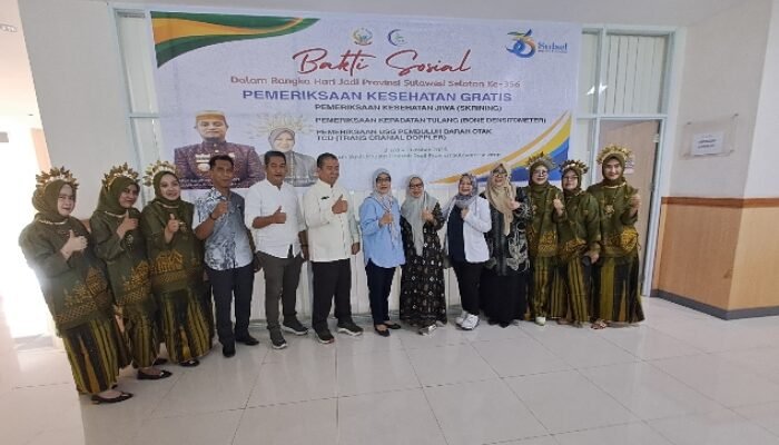 39 Warga Ramaikan Baksos HUT Sulsel ke-356 di RSKD Dadi