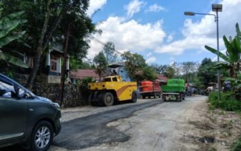 Jalan Poros Panga Sudah Mulai di Perbaiki