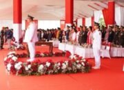 Bupati Maros Pimpin ki Upacara Kemerdekaan RI ke 80