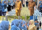 Ini mi Pesan Wali Kota Makassar Didampingi Kadis Pendidikan Saat Buka ki Porseni SMPN 6 Makassar