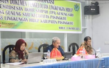 DLH Sulbar Gelar ki Rakor Pemeriksaan DPLH TPA Gunung Sari Pasangkayu