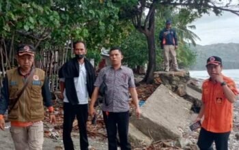 Atasi Ancaman di Pesisir, Rehabilitasi Tanggul Sirindu Jadi Perhatian ki BPBD Sulbar-Majene