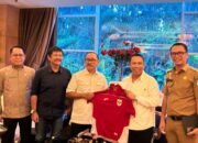 Gubernur Sulbar Bertemu Sekjen PSSI, Bangun ki Komitmen untuk Pembinaan Sepak Bola
