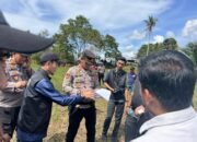 Polres Bulukumba Kawal ki Eksekusi Lahan Persawahan di Kajang.