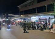 Wujudkan Lingkungan Aman, Koramil 1406-01/Tempe Intensifkan Patroli Malam di Wilayah Wajo