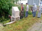 Koramil 1406-09/Sajoanging Bersama Siswa SMAN 8 Wajo Gelar Karya Bakti di Desa Raddae