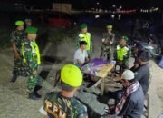 Koramil 1406-10/Pitumpanua Perkuat Cipta Kondisi, Gelar Patroli Gabungan di Kecamatan Pitumpanua