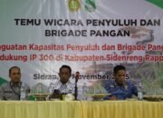 Temu Wicara Penyuluh dan Brigade Pangan Perkuat ki Implementasi Program IP300 di Sidrap