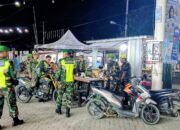Koramil 1406-03/Maniangpajo Perkuat Keamanan Wilayah Lewat Patroli Gabungan Bersama Komcad dan Komponen Masyarakat