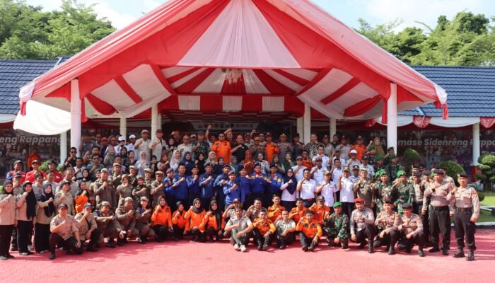 Sidrap Gelar ki Apel Kesiapsiagaan Hadapi Potensi Bencana Hidrometeorologi